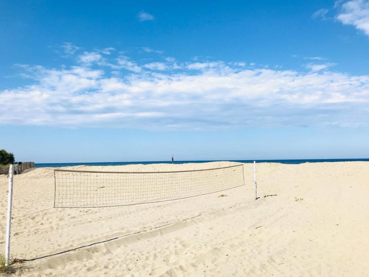 Les Capitelles Bord De Plage Avec Grande Piscine - Vue Montagne Saint-Cyprien  Eksteriør bilde